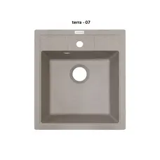 Гранітна мийка Adamant BRICK Терра