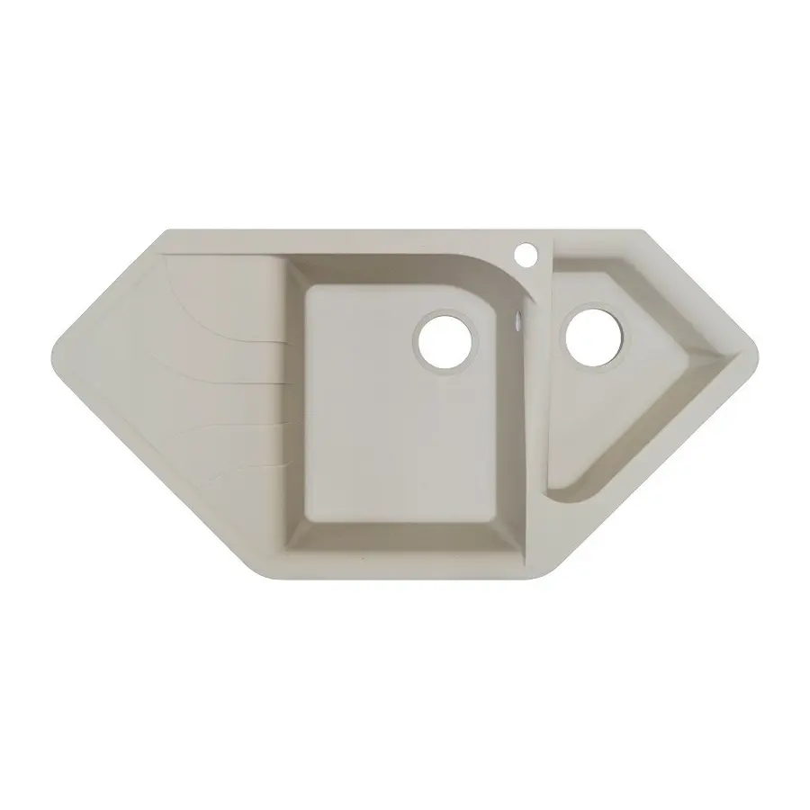 Гранітна мийка Adamant SPIRIT Айворі