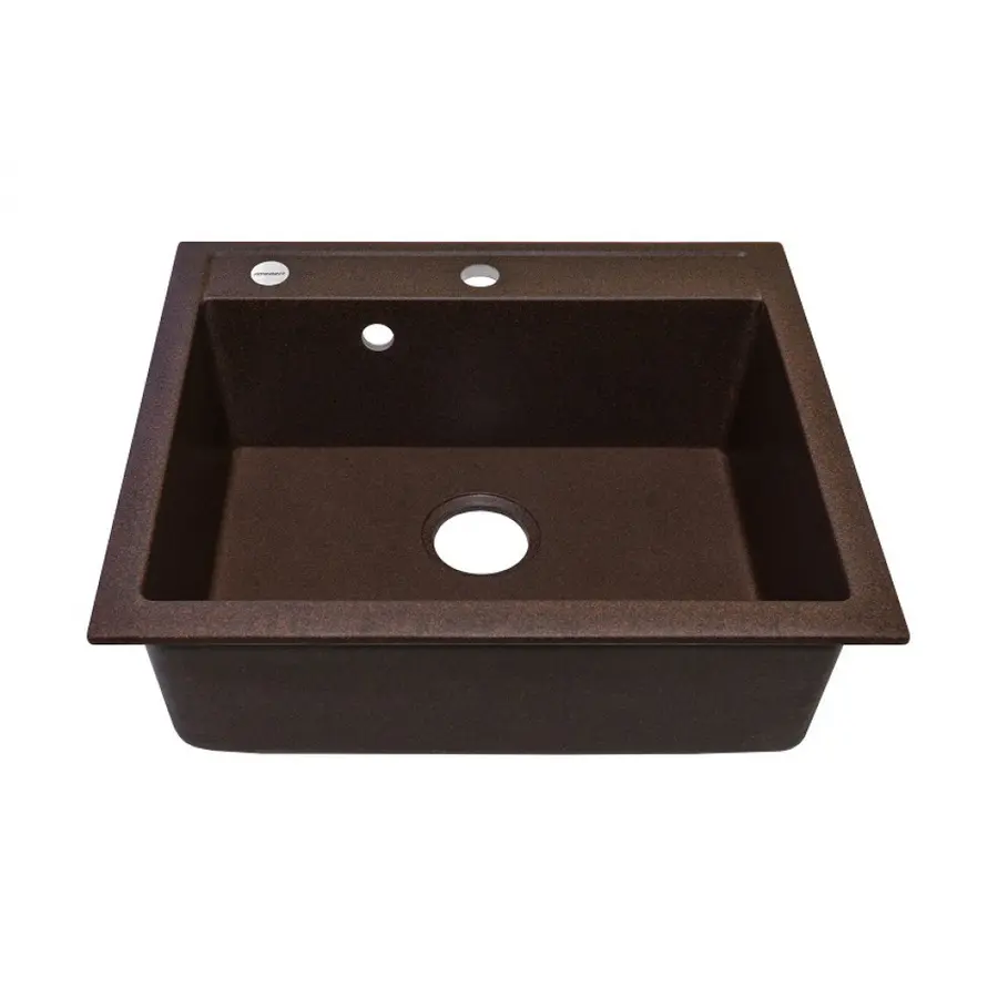 Гранітна мийка Adamant PRIZMA Мокко