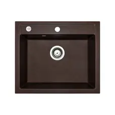 Гранітна мийка Adamant PRIZMA Мокко