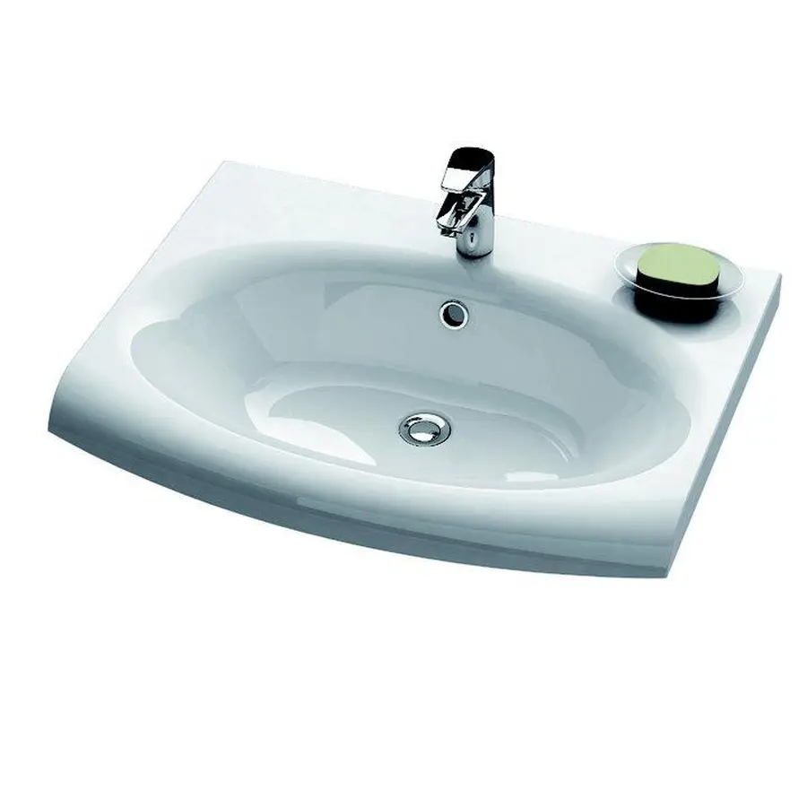 Умывальник врезной ADAMANT LOGAN 600х500 WHITE