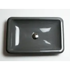 Умывальник врезной ADAMANT PLAIN 590Х390 GRAY