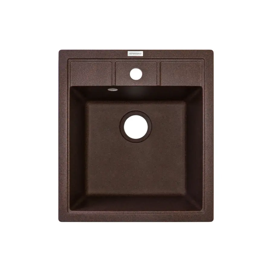 Гранітна кухонна мийка Adamant BRICK MOKKO-12