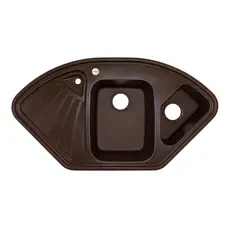 Гранітна кухонна мийка Adamant CONSENSUS MOKKO-12