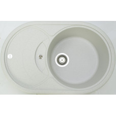 Гранітна кухонна мийка Adamant SHELL OLD STONE-10