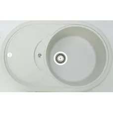 Гранітна кухонна мийка Adamant SHELL OLD STONE-10