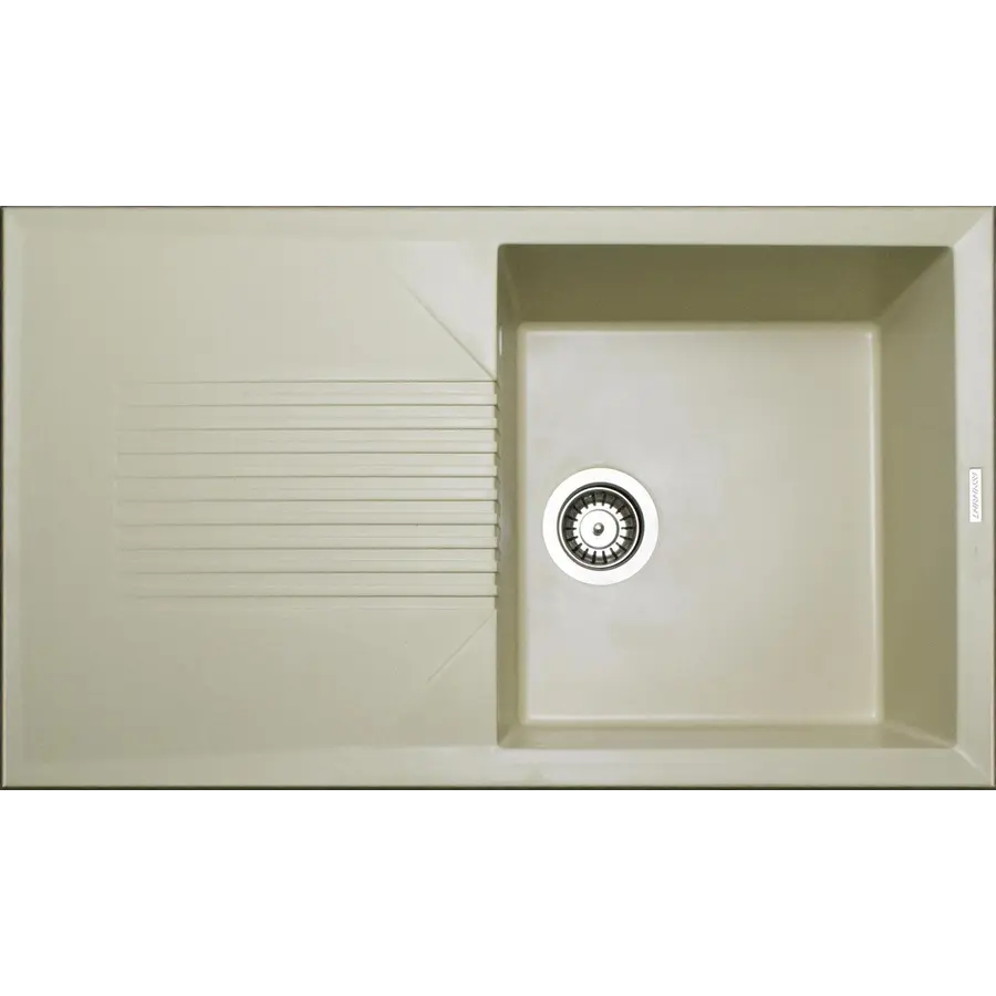 Гранітна кухонна мийка Adamant NOVAK IVORY-08