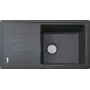 Гранітна кухонна мийка Adamant SLIM LONG СІРИЙ-04