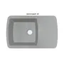 Гранітна кухонна мийка Adamant OPTIMAX СВІТЛО СІРИЙ-09