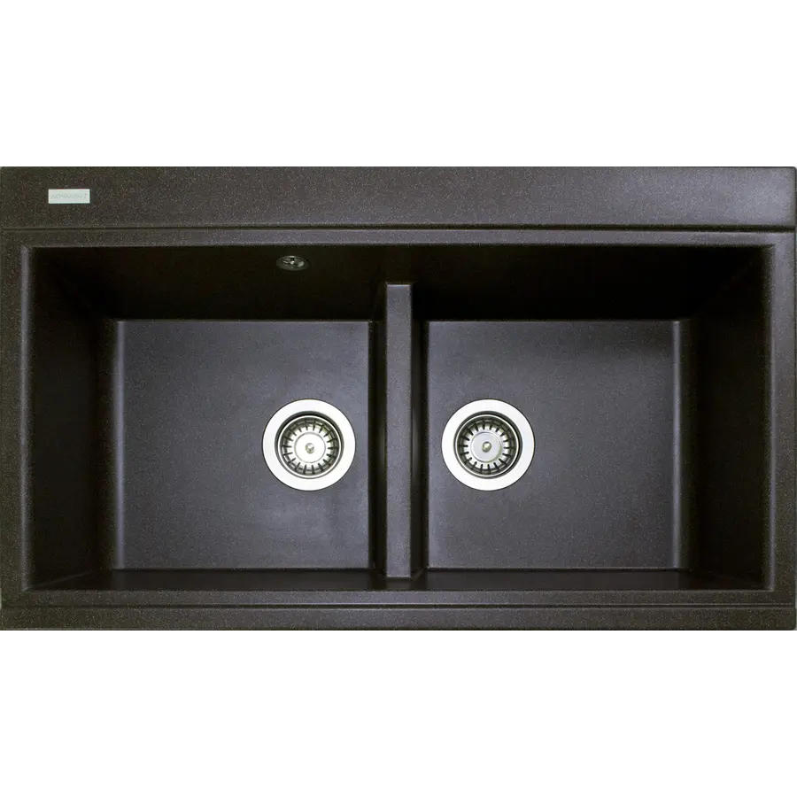 Гранітна кухонна мийка ADAMANT SIMILAR Коричневий - 05