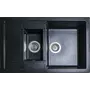 Гранітна мийка Adamant ANILA PLUS Чорний