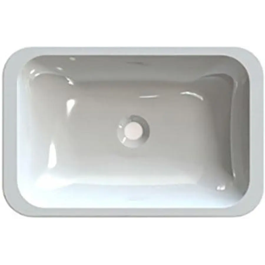 Умывальник врезной ADAMANT PLAIN 590Х390 WHITE