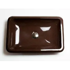 Умывальник врезной ADAMANT PLAIN 590Х390 BROWN