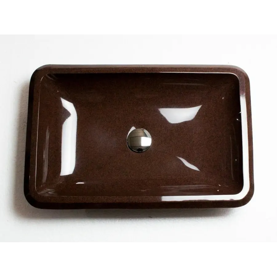 Умывальник врезной ADAMANT PLAIN 590Х390 BROWN