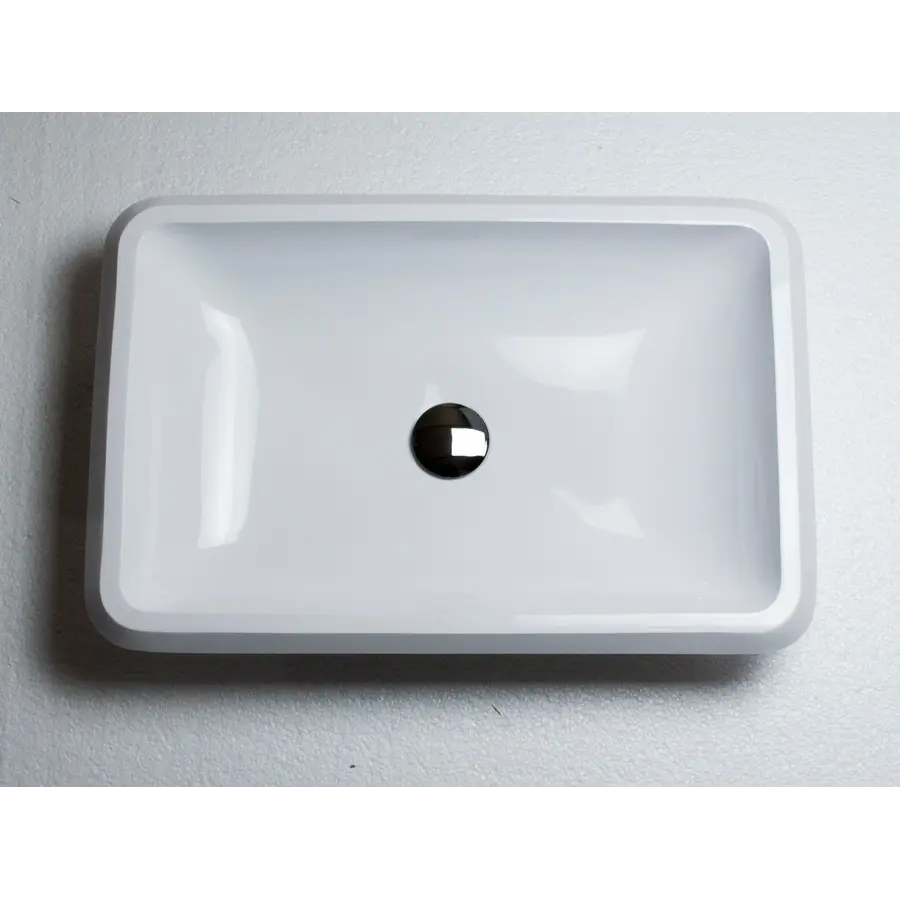 Умывальник врезной ADAMANT PLAIN 590Х390 WHITE