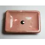 Умывальник врезной для ванны ADAMANT PLAIN 590Х390 PINK розовый
