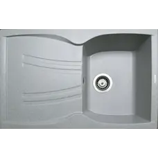 Гранітна кухонна мийка Adamant NEW LINE СВІТЛО СІРИЙ-09