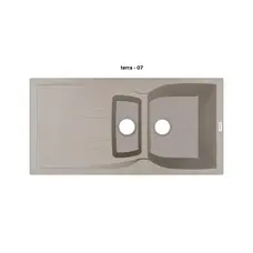 Гранітна кухонна мийка Adamant NEW LINE PLUS TERRA-07
