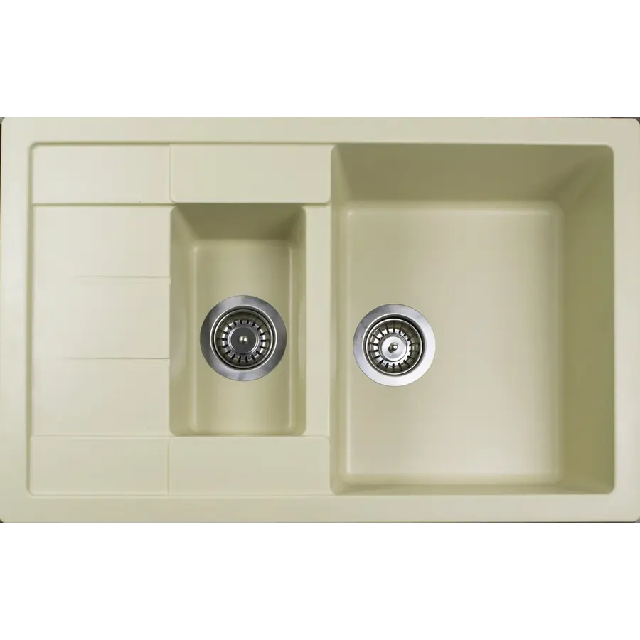 Гранітна плита, мийка Adamant ANILA PLUS Айворі