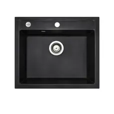 Гранітна мийка Adamant PRIZMA Чорний
