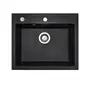Гранітна мийка Adamant PRIZMA Чорний
