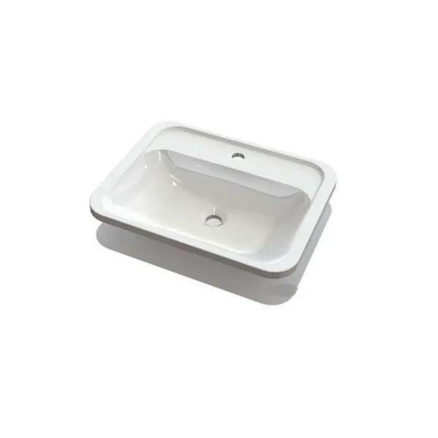 Умивальник врізний ADAMANT OPTION 550Х430 WHITE