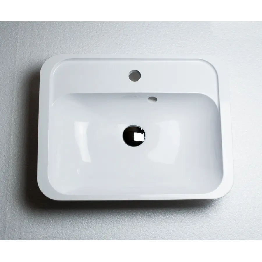 Умивальник врізний ADAMANT OPTION 550Х430 WHITE