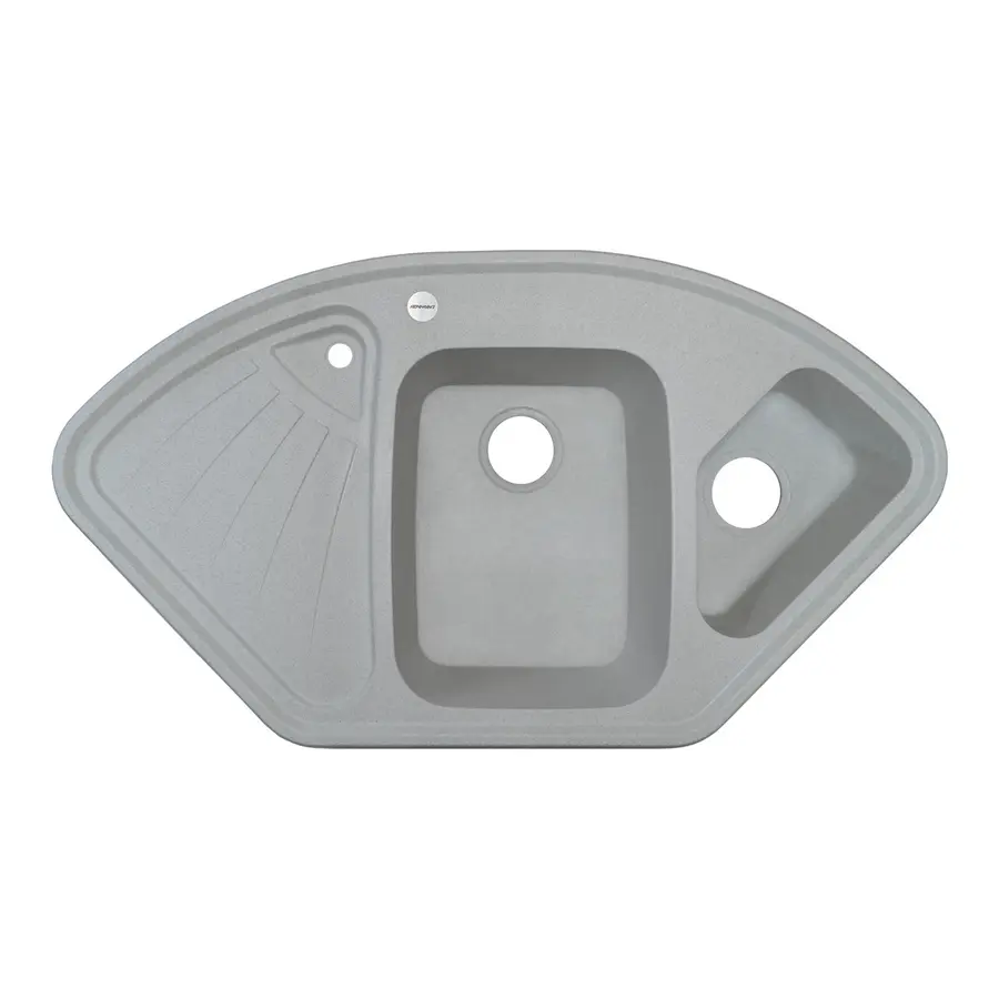 Гранітна кухонна мийка Adamant CONSENSUS СВІТЛО СІРИЙ-09