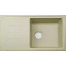 Гранітна кухонна мийка Adamant SLIM LONG IVORY-08