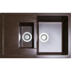 Гранітна плита, мийка Adamant ANILA PLUS Мокко