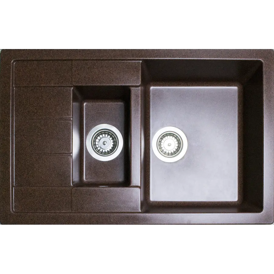 Гранітна плита, мийка Adamant ANILA PLUS Мокко