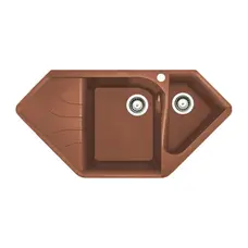 Гранітна мийка Adamant SPIRIT Терракота