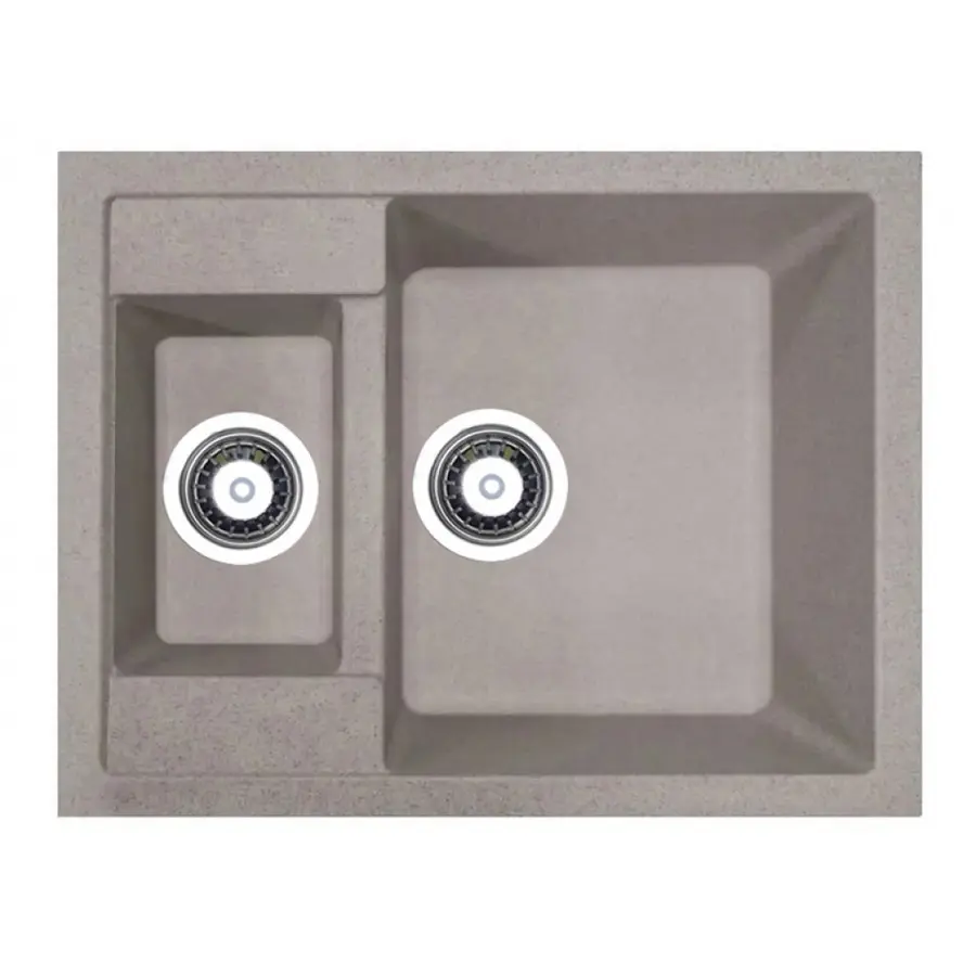 Гранітна плита, мийка Adamant DUPLEX Терра