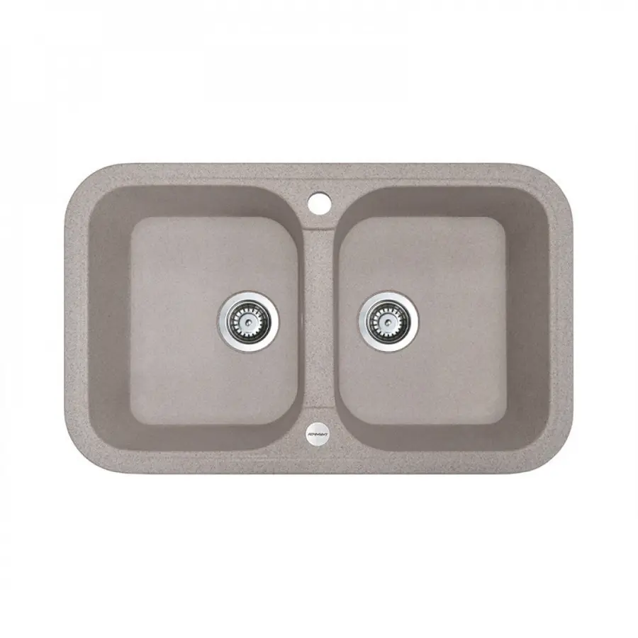 Гранітна кухонна мийка Adamant TWINS Терра