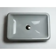 Умывальник врезной ADAMANT PLAIN 590Х390 LIGHT GRAY