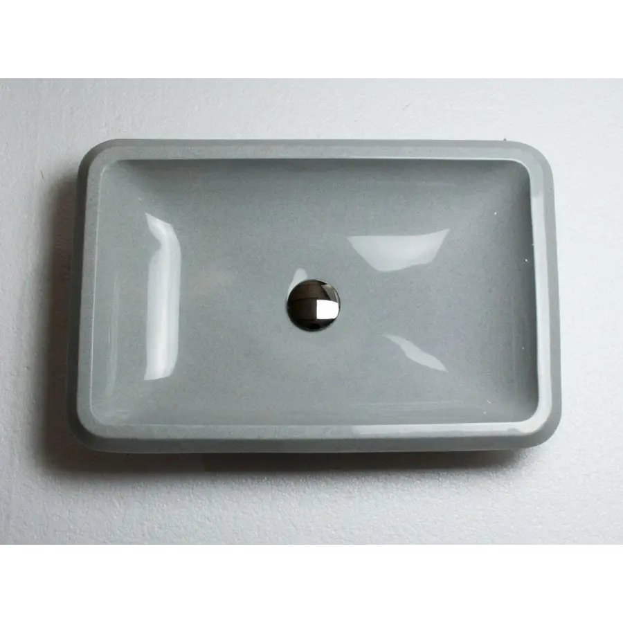 Умывальник врезной ADAMANT PLAIN 590Х390 LIGHT GRAY