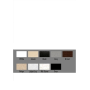 Умивальник врізний ADAMANT OPTION 550Х430 WHITE & BLACK (оригінальний)