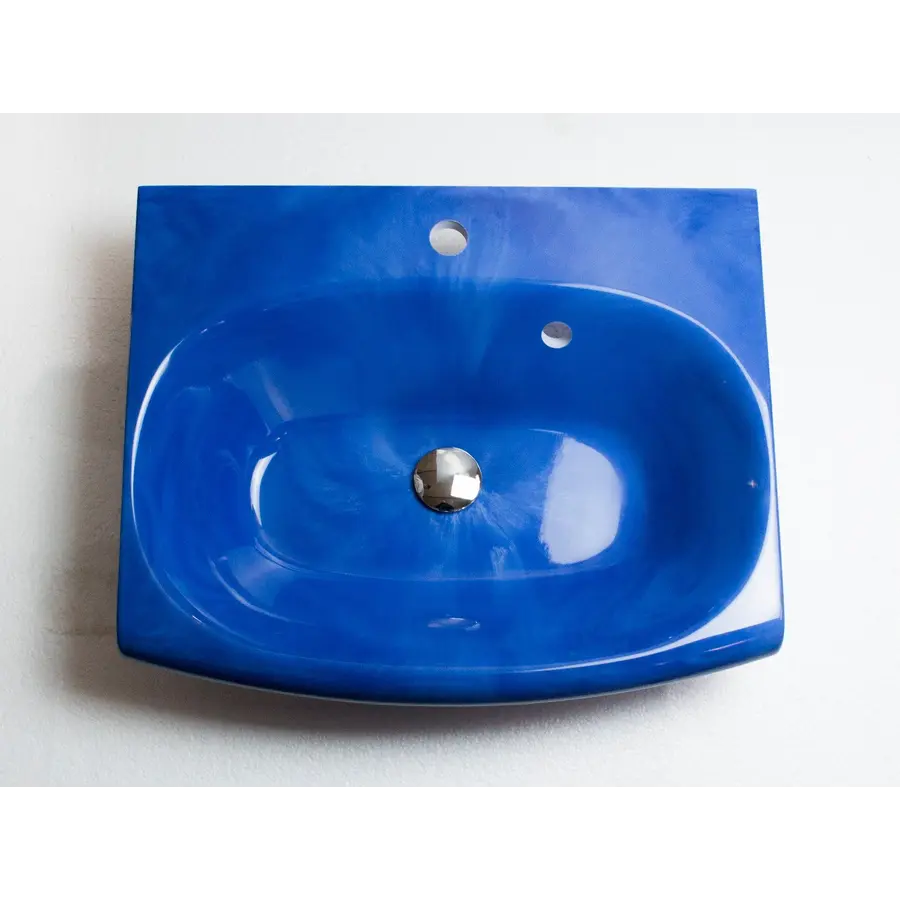 Умывальник врезной ADAMANT LOGAN 600х500 SKY синий