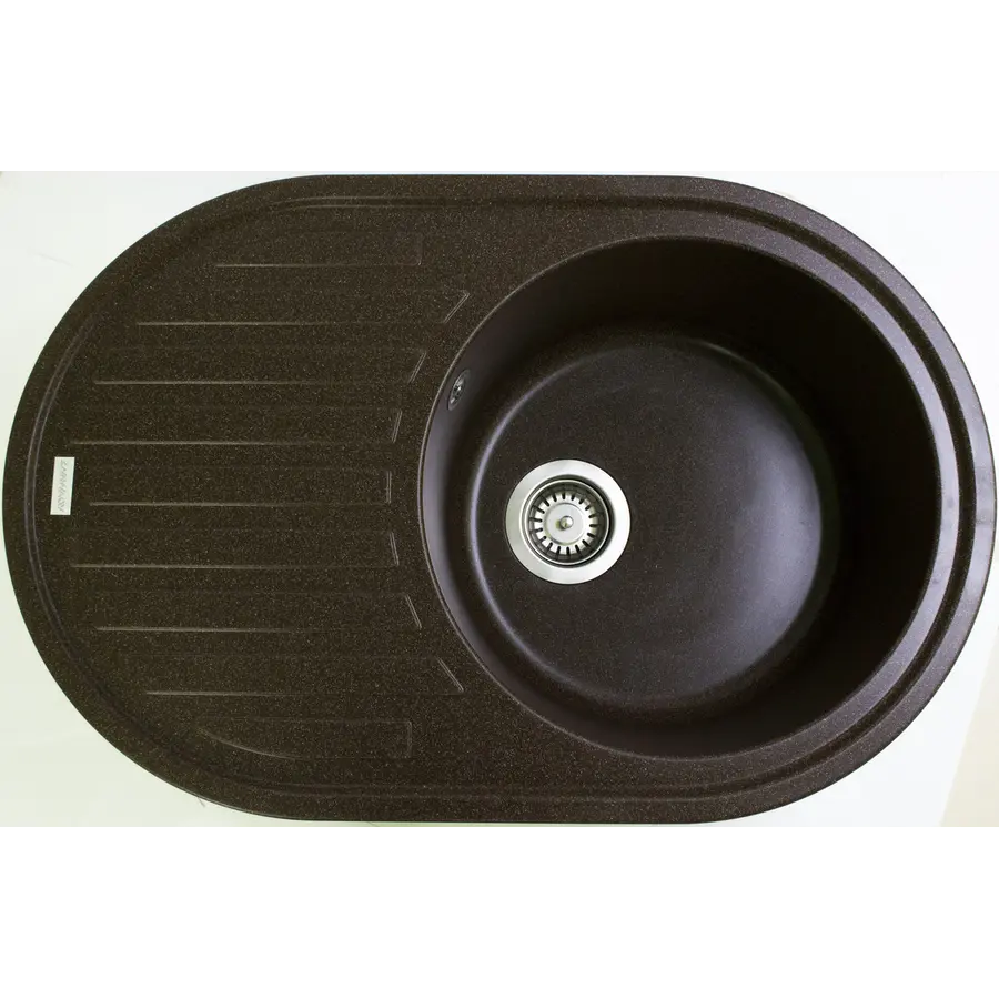 Гранітна кухонна мийка Adamant ELLIPSIS КОРИЧНЕВИЙ-05