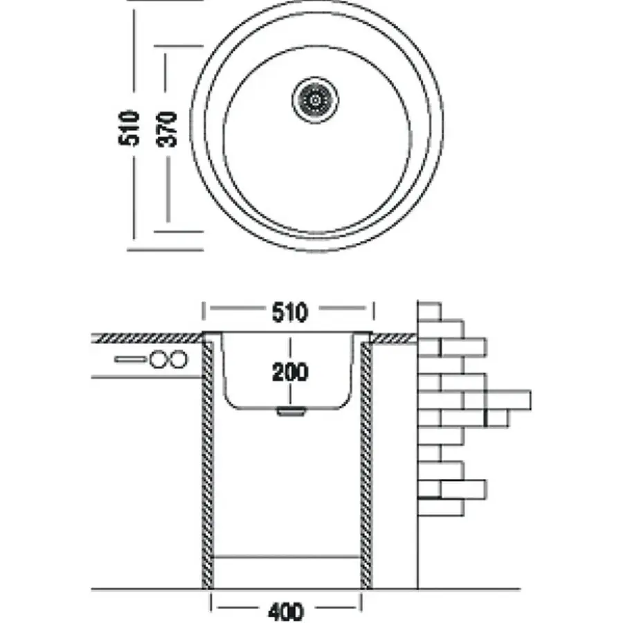 Гранітна кухонна мийка Adamant SUN MOKKO-12