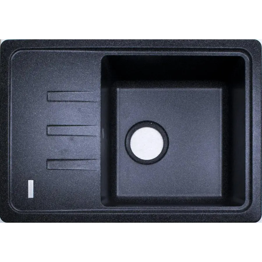 Гранітна кухонна мийка Adamant SLIM ГРАФИТ-13