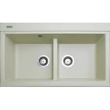 Гранітна кухонна мийка ADAMANT SIMILAR Айворі-08