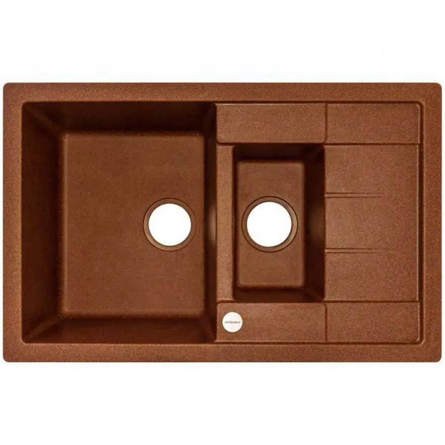 Гранітна плита, мийка Adamant ANILA PLUS Терракота