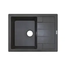 Гранітна кухонна мийка Adamant ANILA Сірий-04