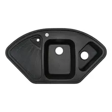 Гранітна кухонна мийка Adamant CONSENSUS ГРАФИТ-13