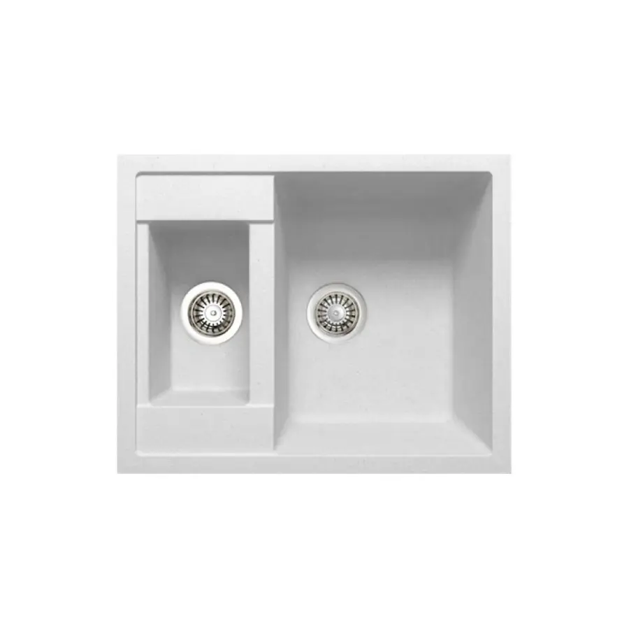 Гранітна кухонна мийка Adamant DUPLEX OLD STONE-10