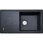 Гранітна кухонна мийка Adamant SLIM LONG ГРАФИТ-13