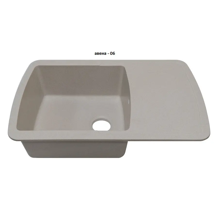 Гранітна кухонна мийка Adamant OPTIMAX AVENA-06