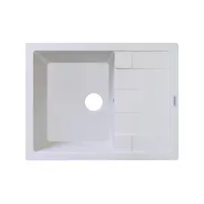 Гранітна мийка Adamant ANILA Білий