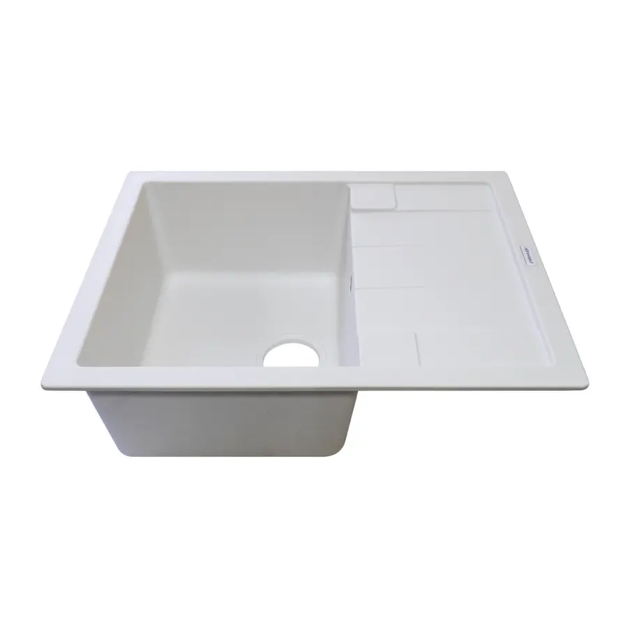 Гранітна мийка Adamant ANILA Білий